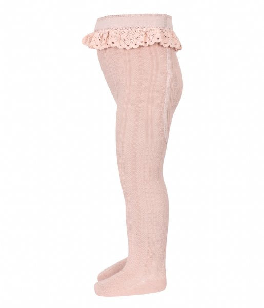 Geta me thurje/ruby tights - lace - rose dust-Mp Denmark