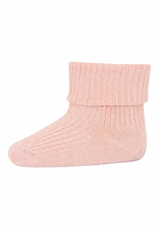 Corape me shkelqim,roze-Ida glitter socks rose dust-Mp Denmark