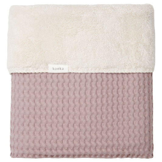 Batanije pellushi roz/bassinet blanket teddy oslo-Koeka