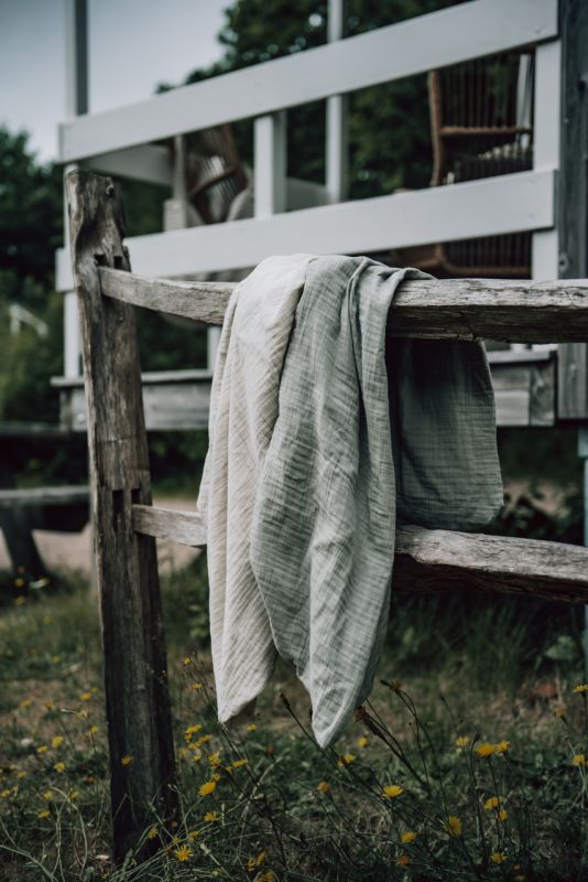 Napa pambuku/Hydrofiel swaddle Faro sage/Koeka