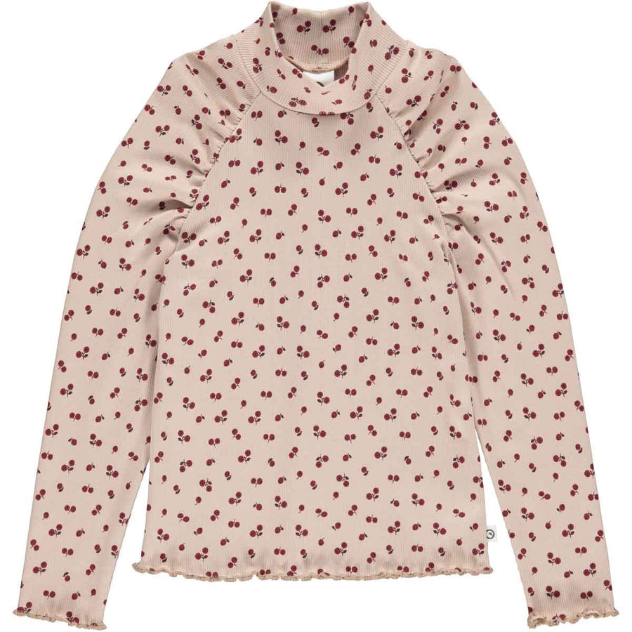 Bluze me menge te gjata me qershi/BERRY top with wrinkles and berries - Müsli