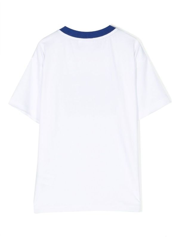 Bluze e bardhe me menge te shkurtra me logo/Short sleeve T-Shirt-Boss
