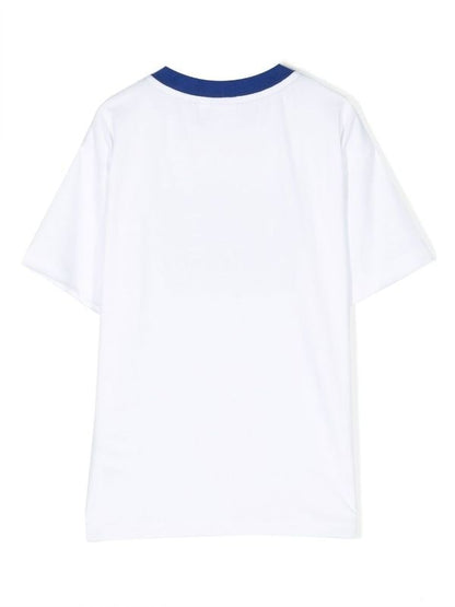 Bluze e bardhe me menge te shkurtra me logo/Short sleeve T-Shirt-Boss