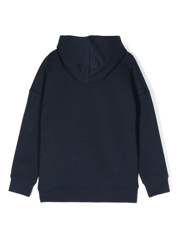 Triko me kapuc me logo /logo-embossed hooded jacket-Boss