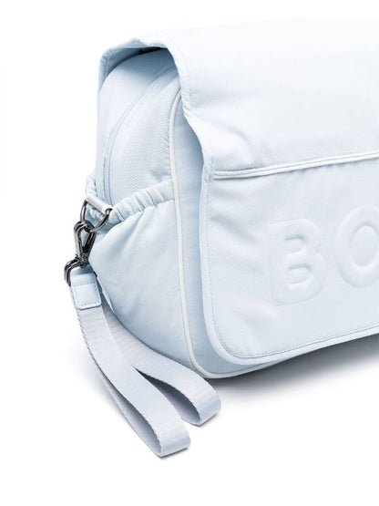 Çantë per bebin-baby changing bag logo embossed-Boss