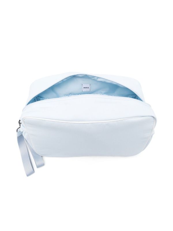 Çantë per bebin-baby changing bag logo embossed-Boss
