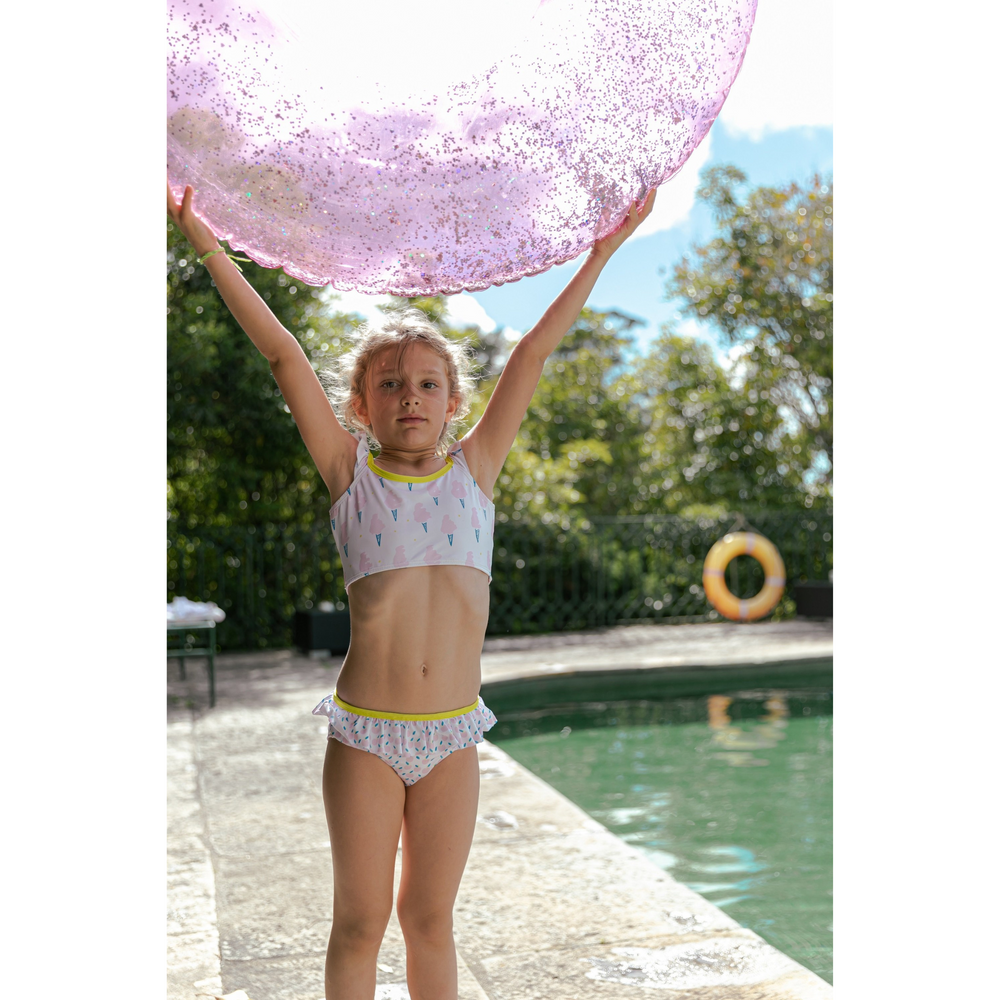 Bikini me akullore /Apple Ice Cream Two-Piece Swimsuit -Paper Boat