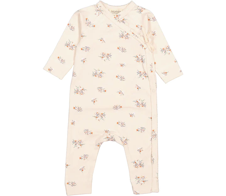 Badi paliceta te hapura tek kembet\Rula, Romper Autumn Bloom- Marmar