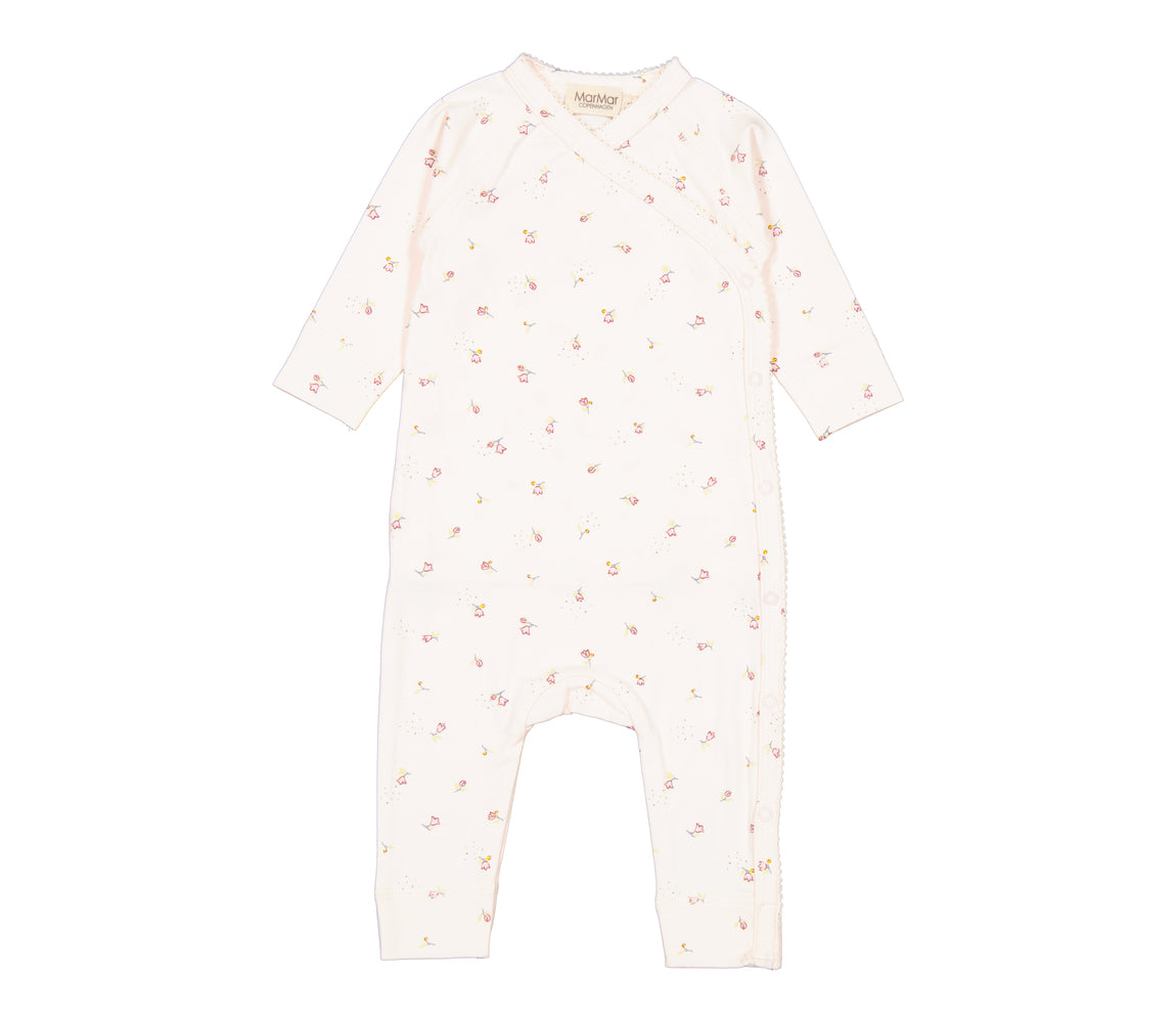 Badi me mëngë të gjata i hapur tek kembet/ Rulo - Modal Smooth Print/ MarMar