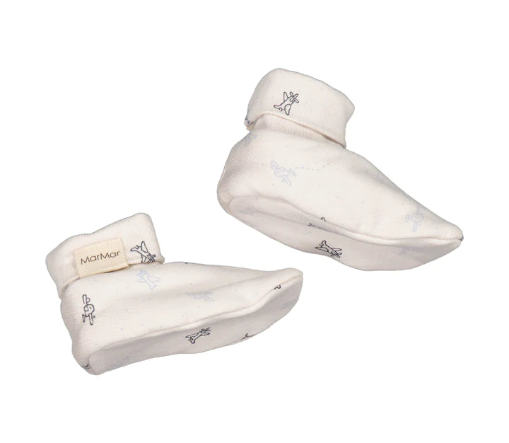 Corape per beba /Booties, Booties - Airplanes/MarMar