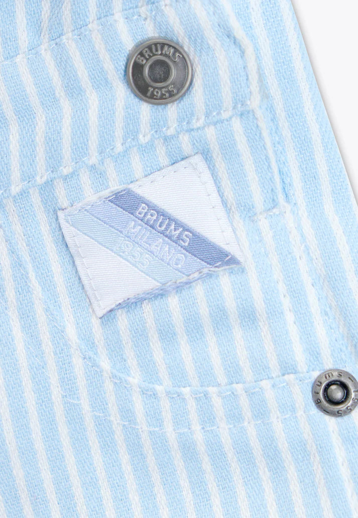 Kostume 2 pjese: Bluze dhe paliceta/Completo 2 Pezzi in Drill: Polo e Salopette/Brums