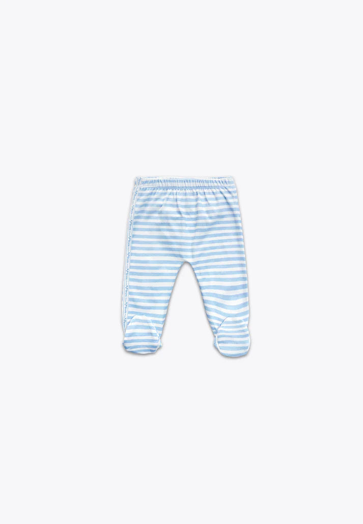 Komplet 2-pjesë bluze dhe geta/Completo 2 Pezzi in Interlock Leggero: Top e Ghettina con Piede/Brums