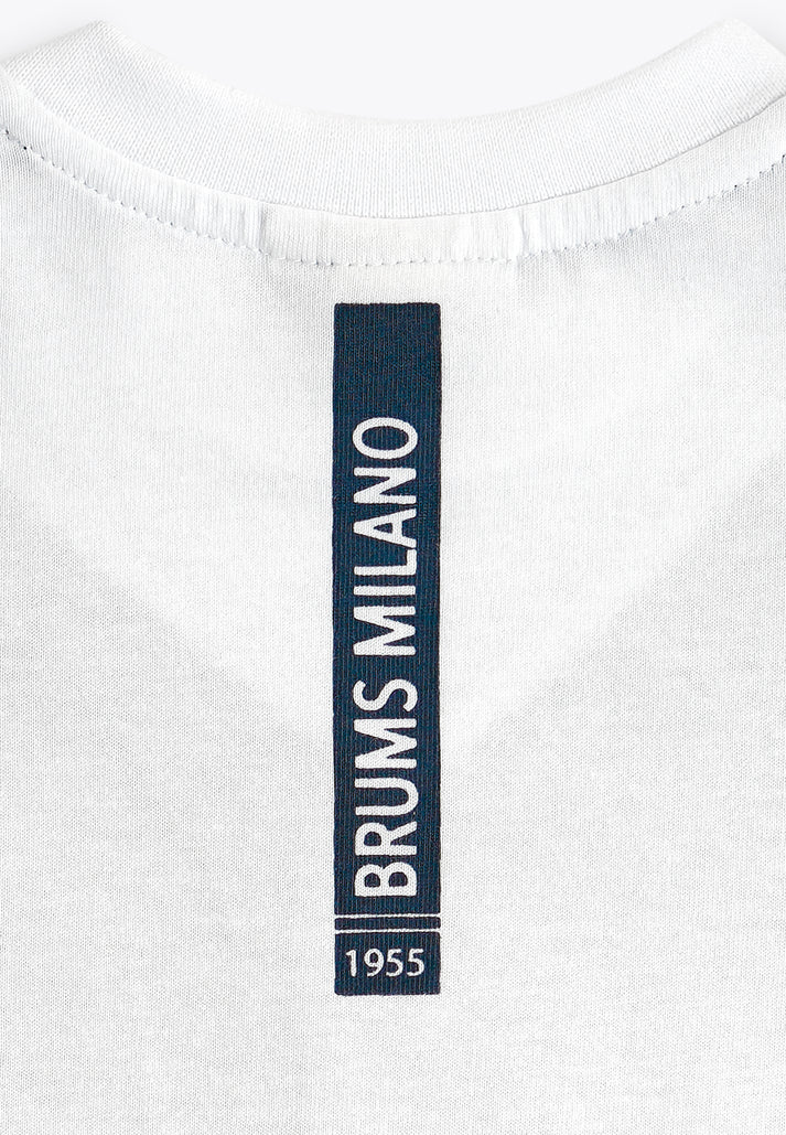 Bluze me jelek falso/T-Shirt con Finto Gilet in Jersey/Brums