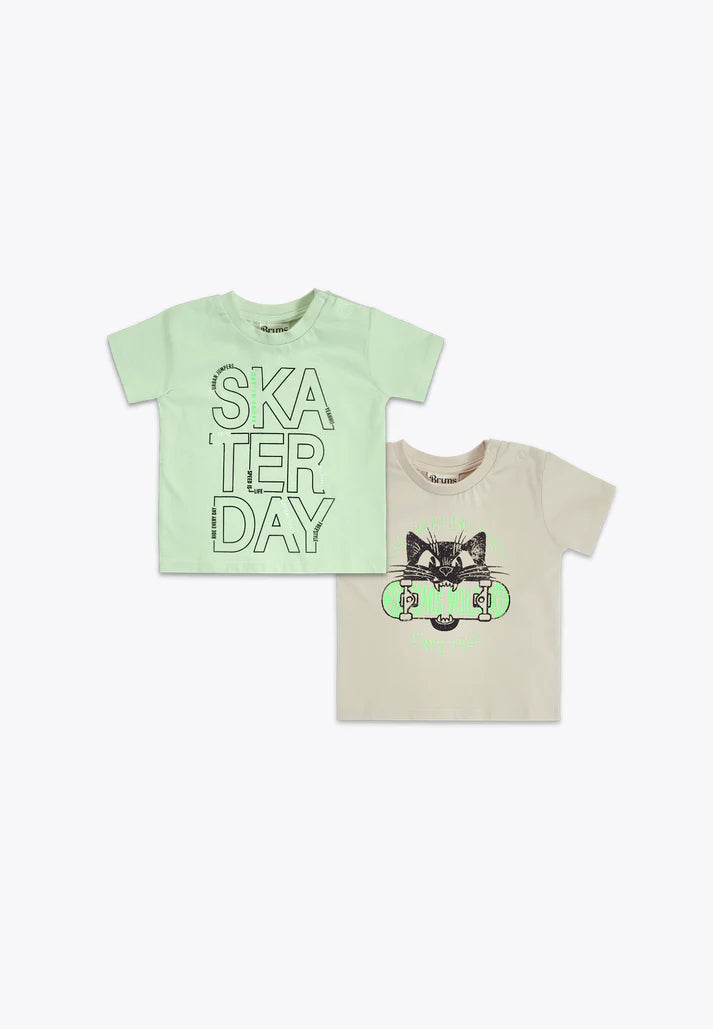 Set 2 bluza/ Set 2 T-Shirt in Jersey BCI/Brums