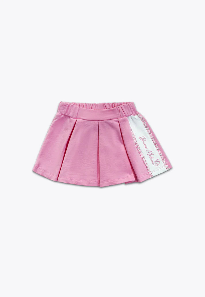 Fund roze/ Gonna in Felpina BCI/ Brums