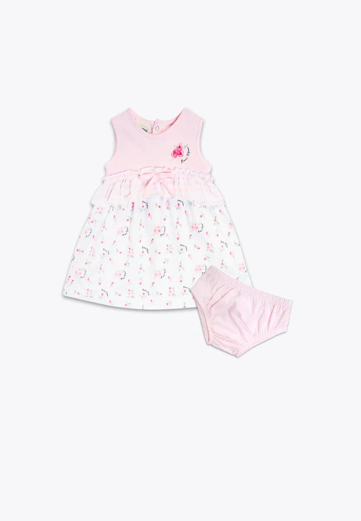 Fustan i printuar me brekushe Jersey/Abito Stampato con Mutanda in Jersey/Brums