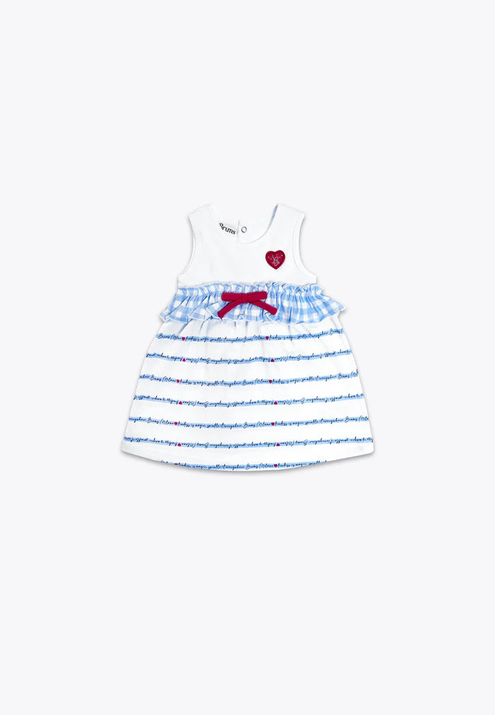 Fustan i printuar me brekushe Jersey/Abito Stampato con Mutanda in Jersey/Brums