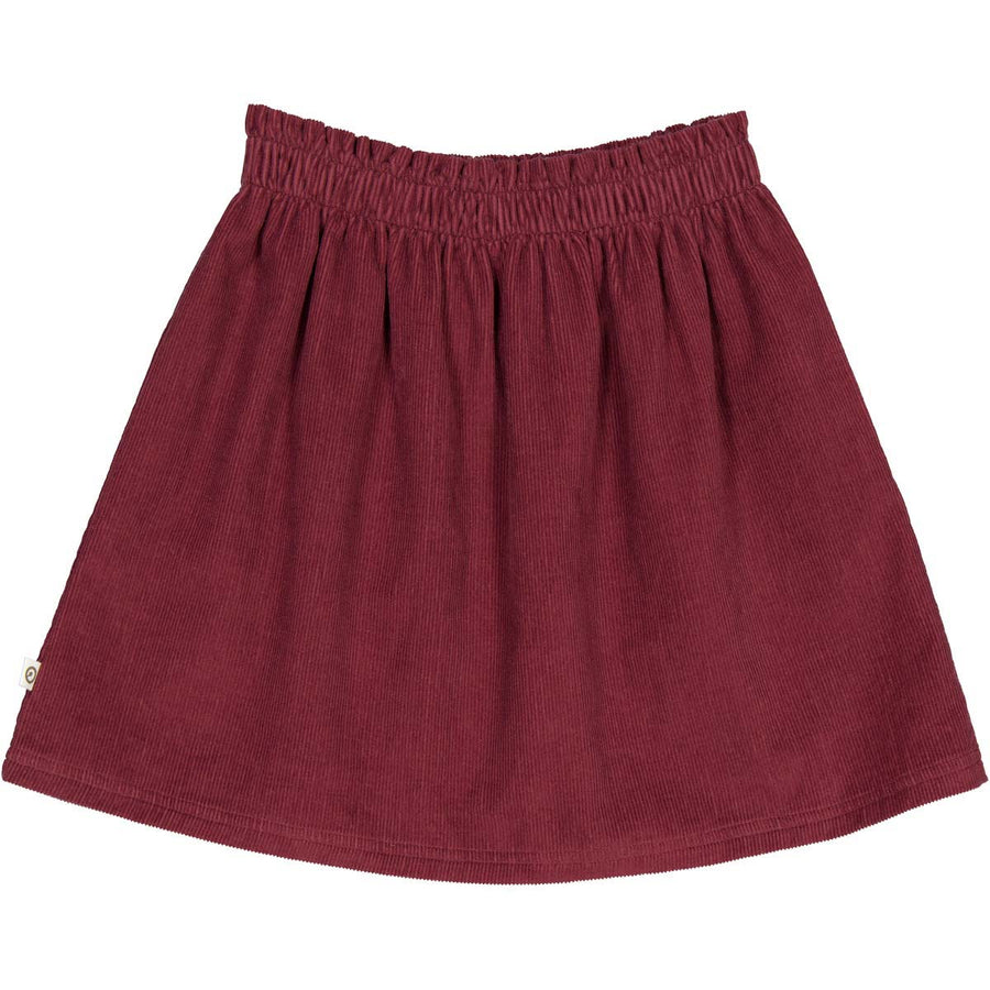 Fund kadife vishnje/CORDUROY skirt- Müsli