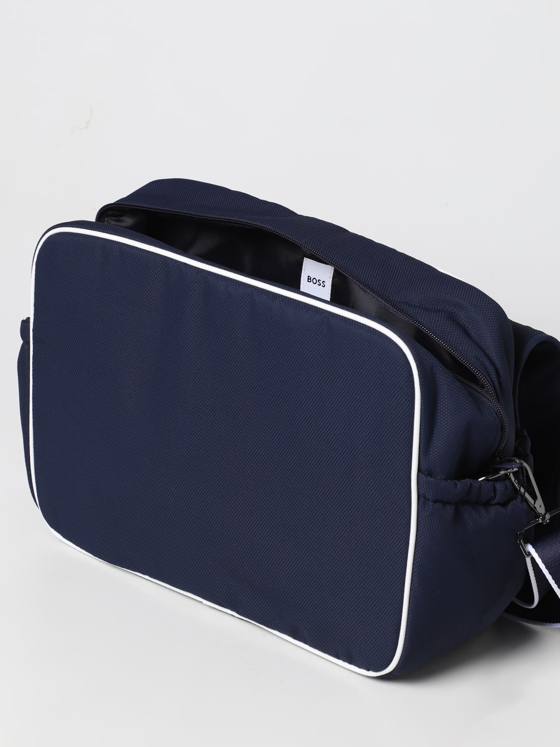 Cante per gjerat e bebit/Blu bag for baby-Boss