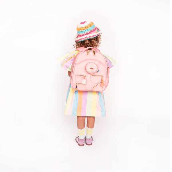 Çantë shpine Ralphie Kuti bizhuteri rozë - Backpack Ralphie Jewellery Box Pink - Jeune Premier