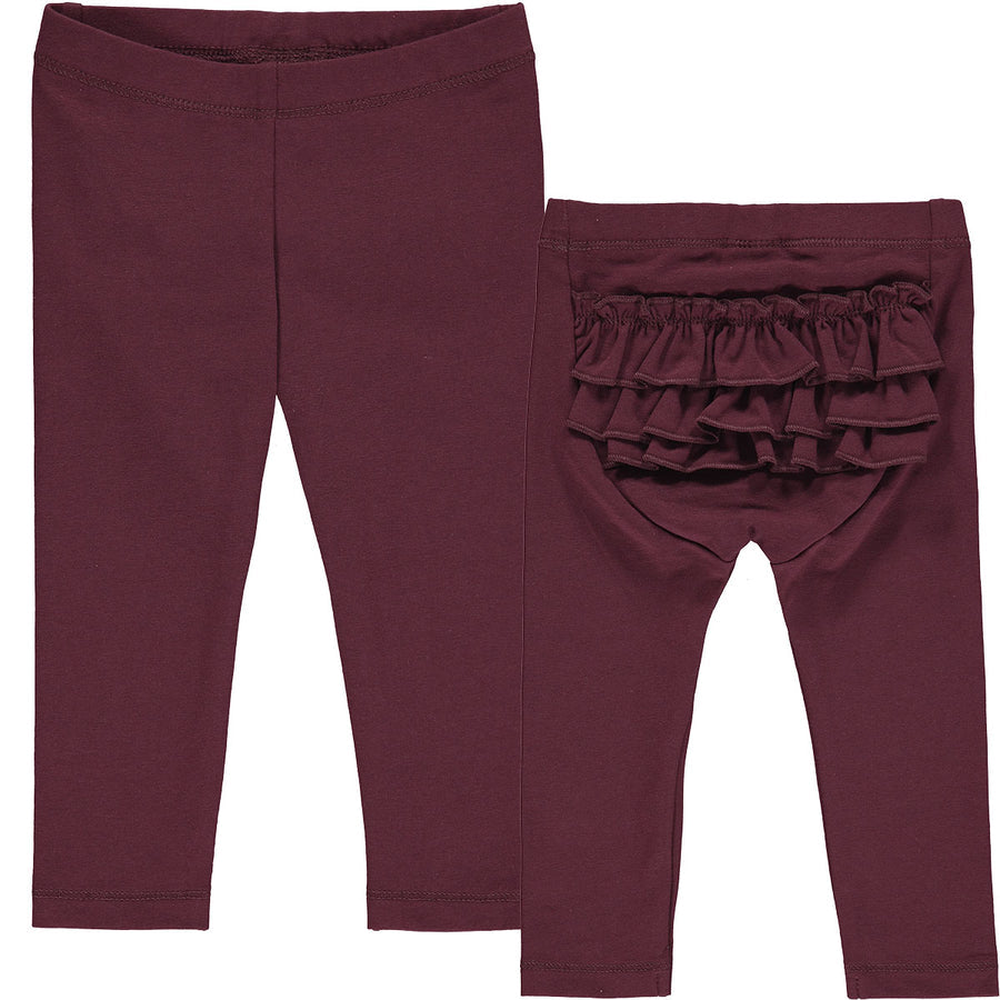 Tuta vishnje me xhufka mbrapa/COZY ME pants with frills- Müsli