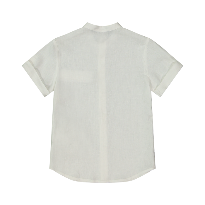 Këmishë për fëmijë në përzierje Lino/Camicia da bambino in misto lino/Melby