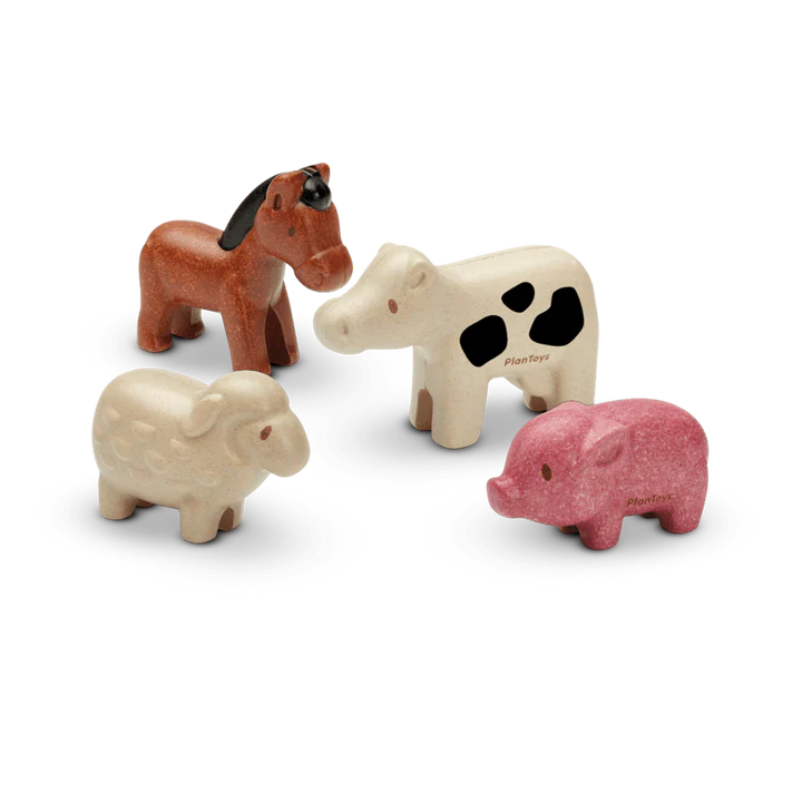 Farm Animals Set Plantoys