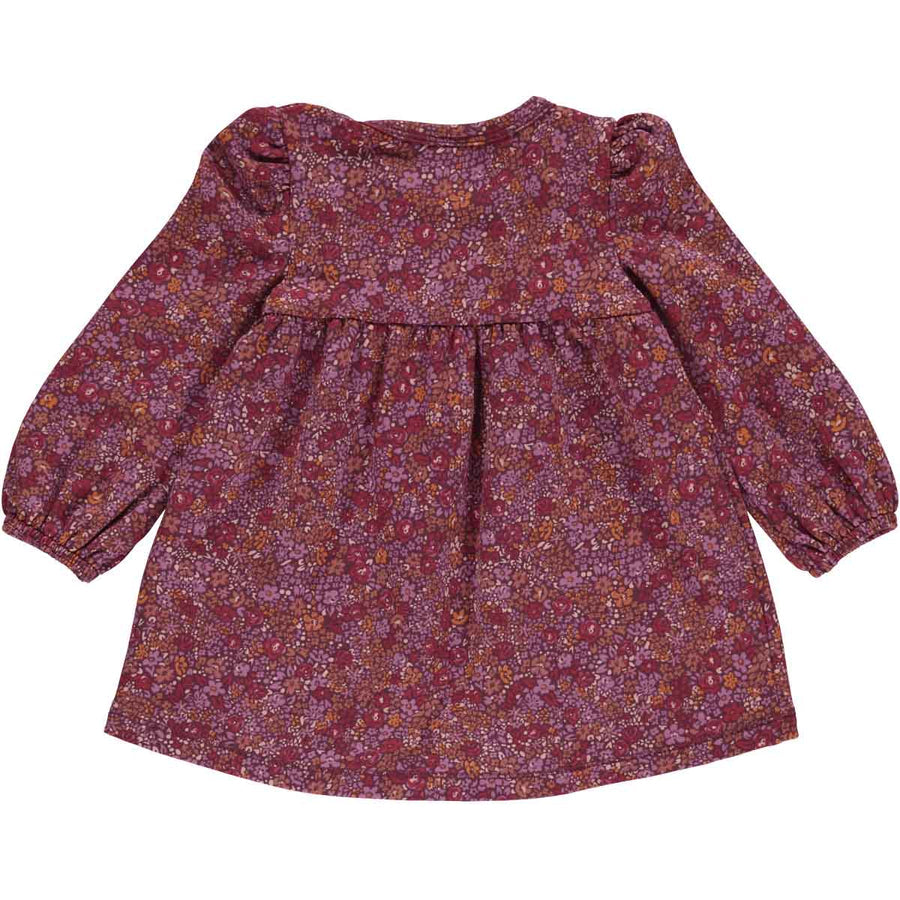 Fustan me menge te gjata me lule/PETIT BLOSSOM dress with floralprint- Musli