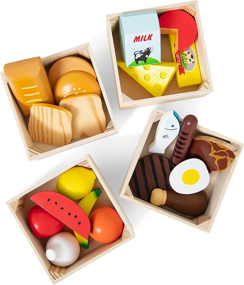 Food groups/Seti 'Ushqime Druri'-Melissa&Doug