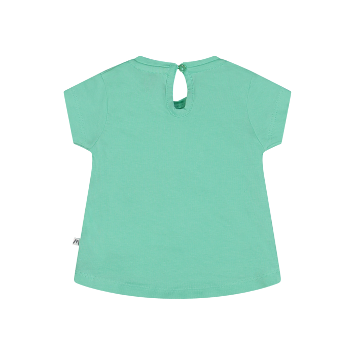 Bluzë me mëngë të shkurtra për bebi vajza/T-shirt a maniche corte per baby girl/Melby