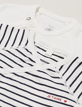 Set badi tuta dhe bluze per beba/Petit Bateau Baby 3 Piece Set -Petit Bateau