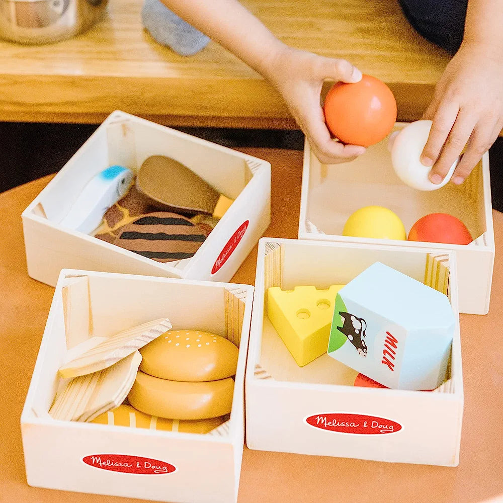 Food groups/Seti 'Ushqime Druri'-Melissa&Doug