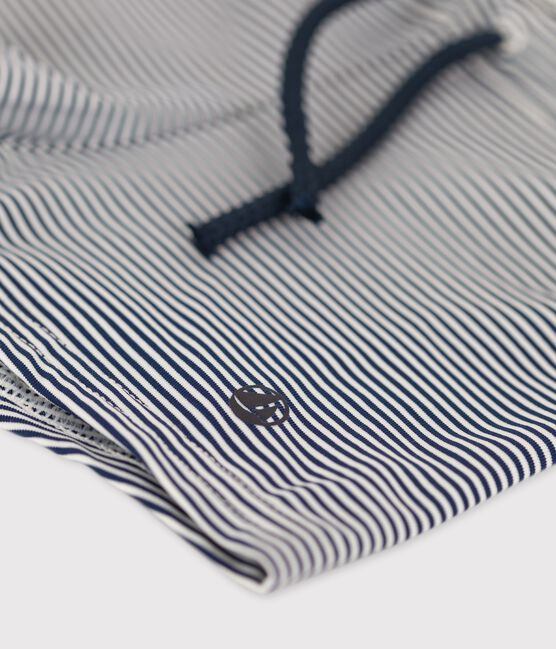 Tuta te shkurtra noti/BLUE BABY SWIM SHORTS-Petit Bateau
