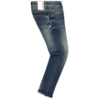 Pantallona Jeans Skinny / Amos Deep Dark - Vingino