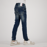 Pantallona Jeans Skinny / Amos Deep Dark - Vingino