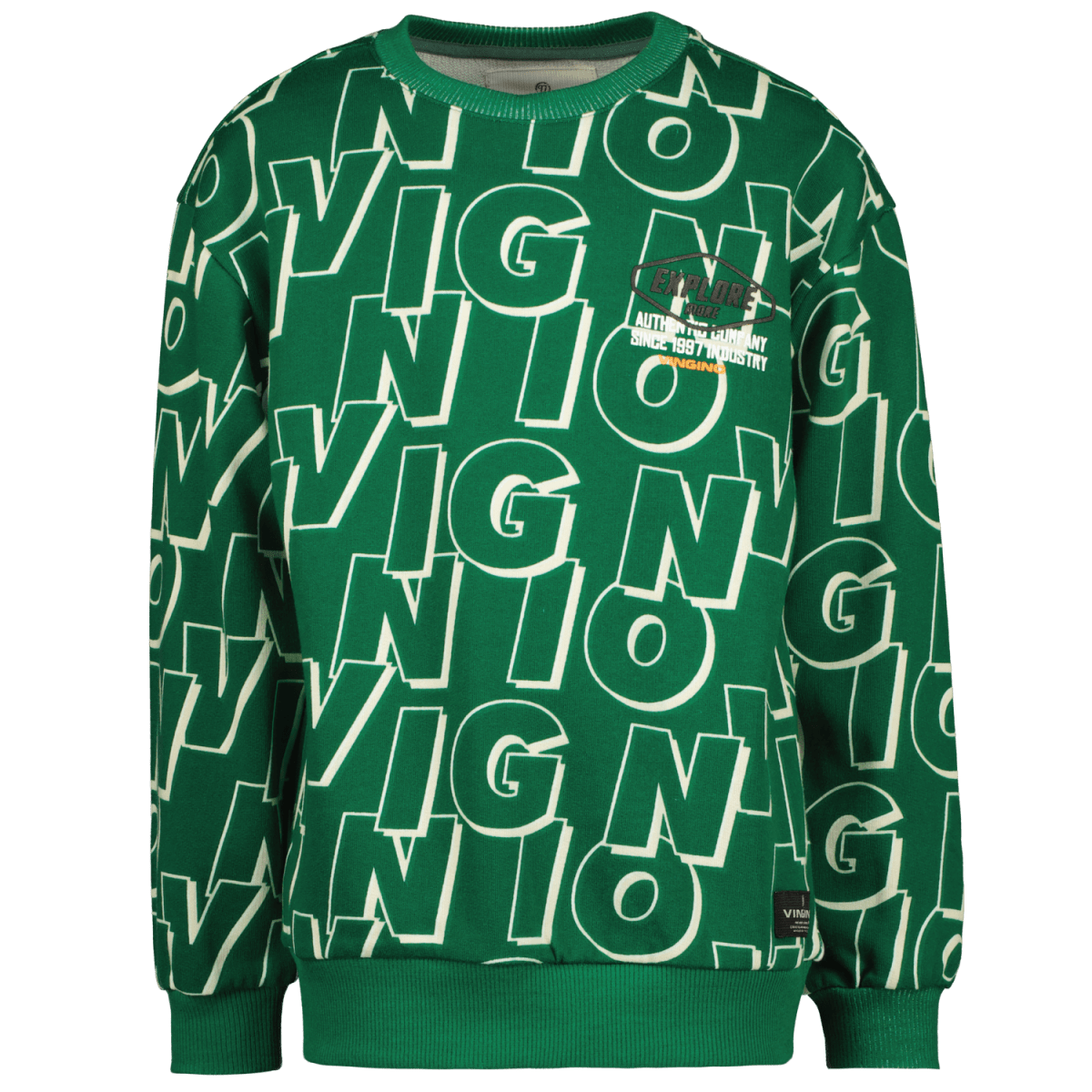 Bluze me logon e Vingino/Naros Glade Green -Vingino