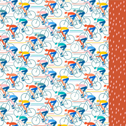 Tuta plazhi me bicikleta/
Cycling classic swim shorts-Paper Boat