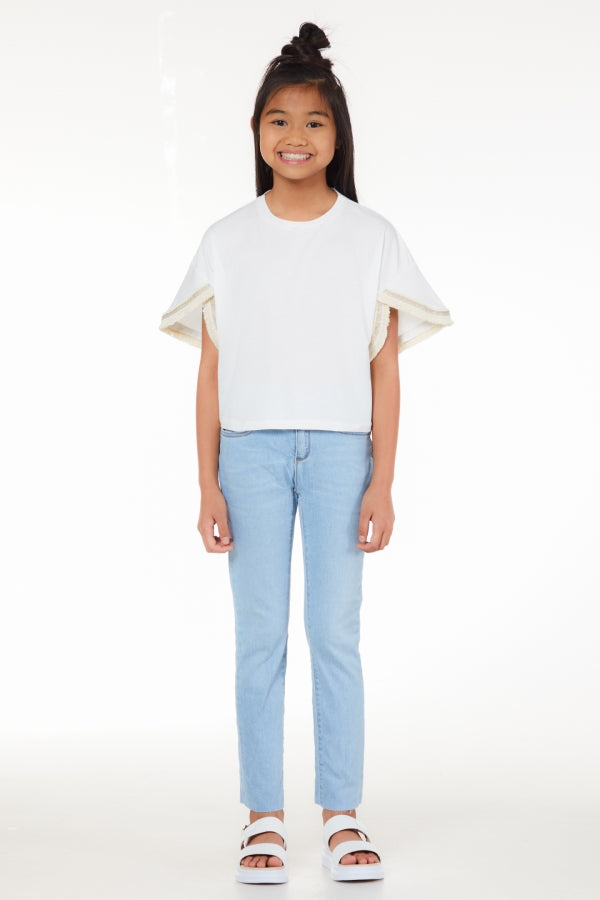 Bluze e bardhe me theke/T -shirt Liu -Jo