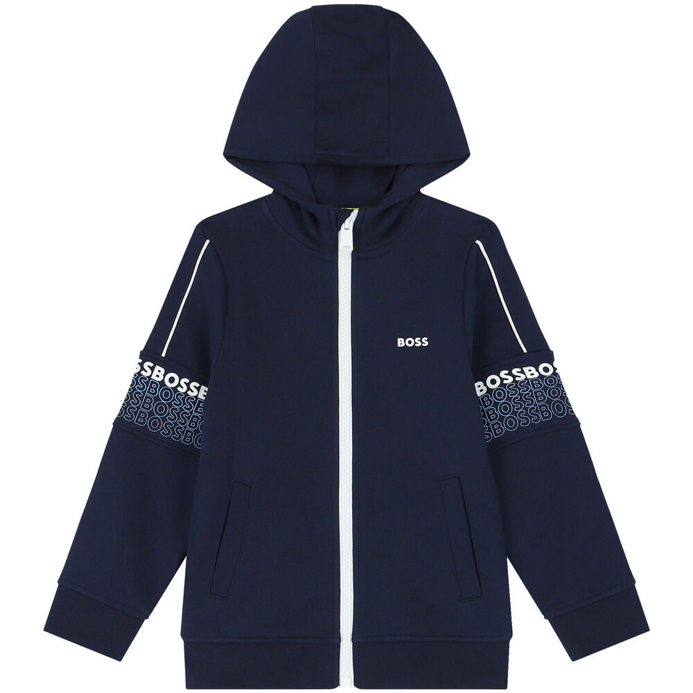 Set Bluze me zinxhir - Tuta me logo BOSS