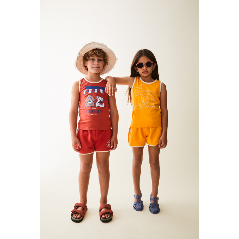 Kanatjere zhapone e kuqe,Amanda/AMANDA TANK TOP RED-Maison Tadaboum