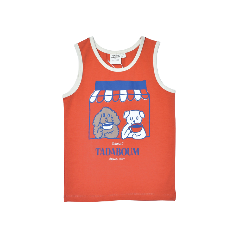 Kanatjere zhapone e kuqe,Amanda/AMANDA TANK TOP RED-Maison Tadaboum