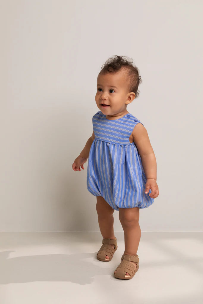 Badi per beba/Roberto, Romper - Cornflower Stripe/MarMar