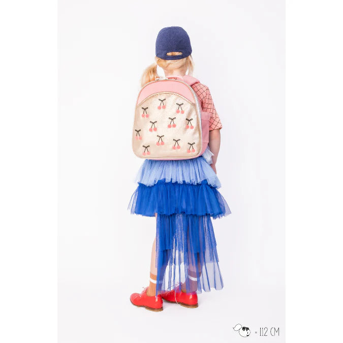 Çantë shpine Ralphie Pompon qershie - Backpack Ralphie Cherry Pompon - Jeune Premier