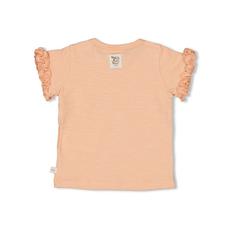 Bluze me menge te shkurtra me rrudha/ T-shirt - Cutie Fruity/ Feetje