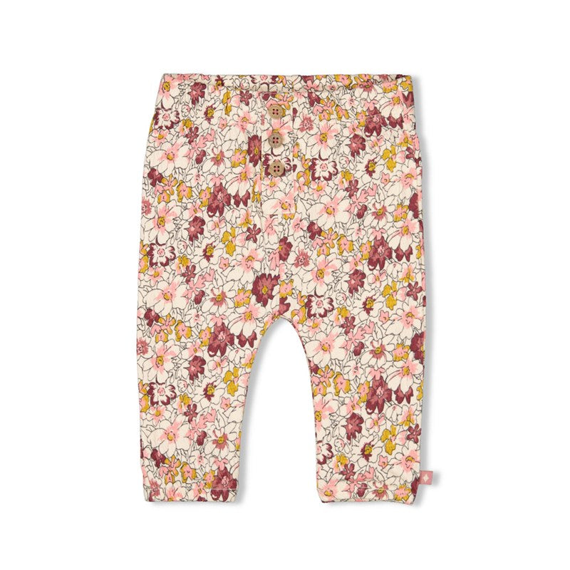 Pantallona te gjata me lule/ Trousers AOP - Wild Flowers/ Feetje