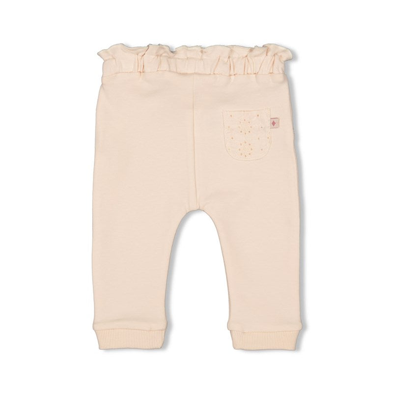 Pantallona roze /Trousers - Wild Flowers/Feetje