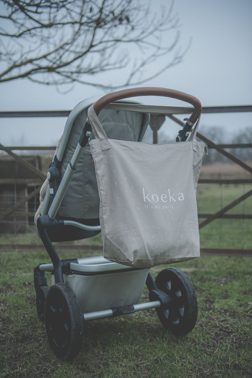 Cante praktike\shopper non woven clay-Koeka