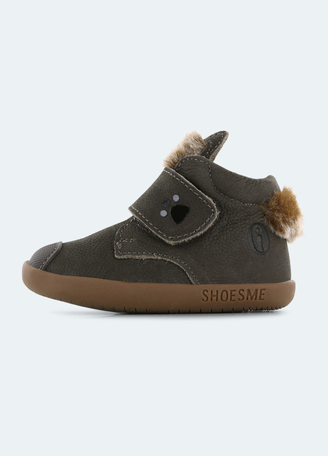 Këpucë kafe e erret/flex dark brown-Shoesme