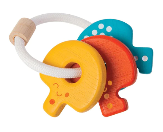 sailing boat key rattle Plantoys