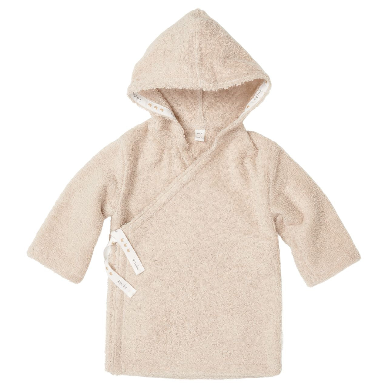 Robdishan per beba bezhe/Baby bathrobe dijon daily-Koeka